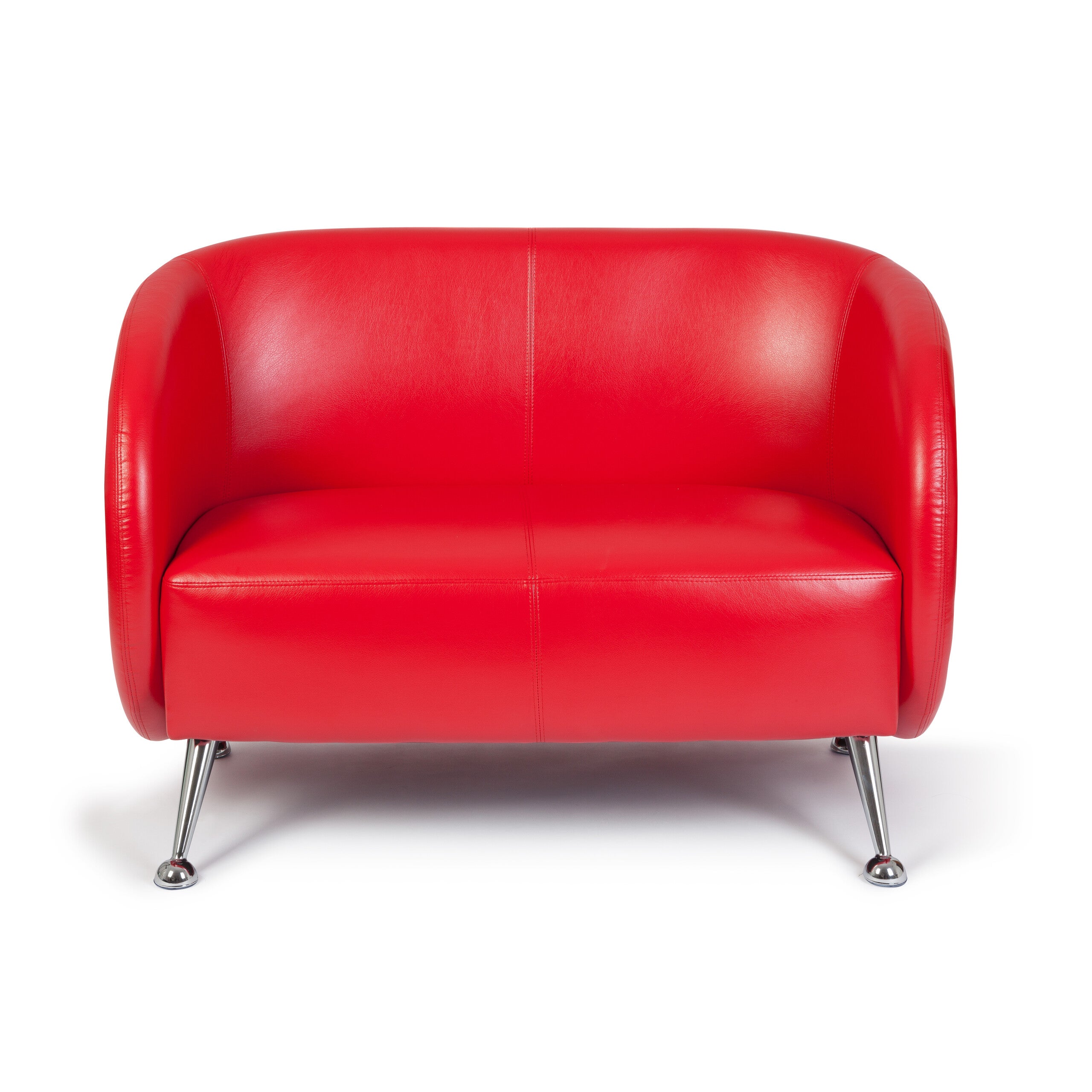 Sofa do salonu ST. LUCIA Czerwony hjh OFFICE