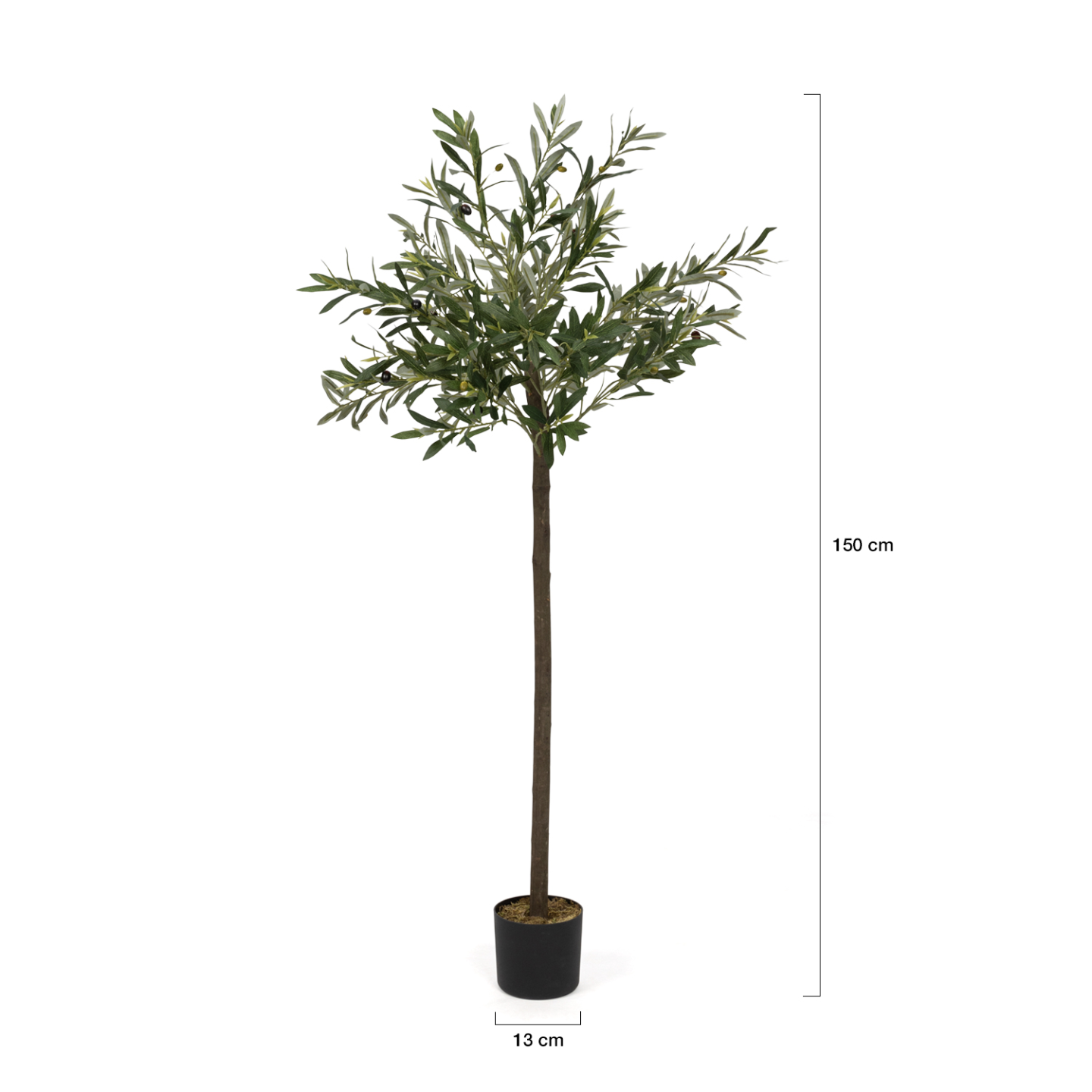 Olivier artificiel hauteur 150 cm - 3