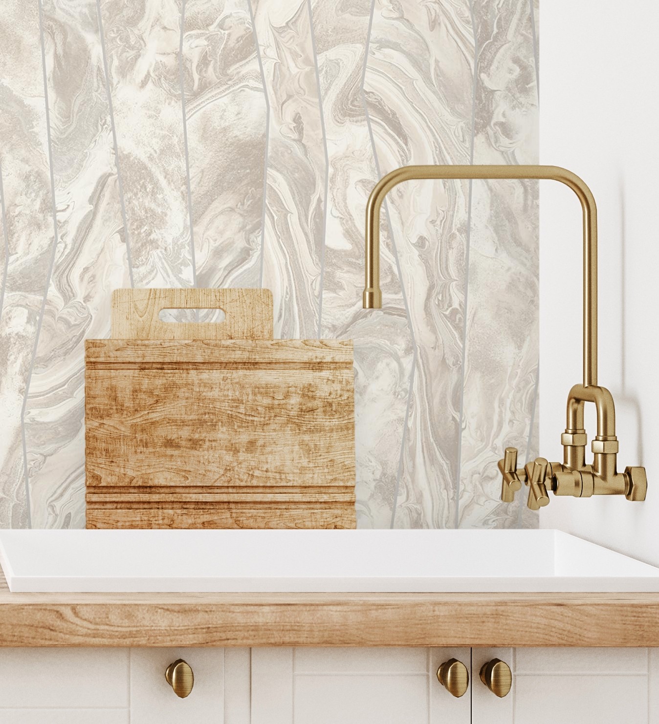 Papel pintado vinílico lavable mármol piedra de ágata con relieve - ionos marble 681625 de gaulan - rollo de 10 m x 1,06 m