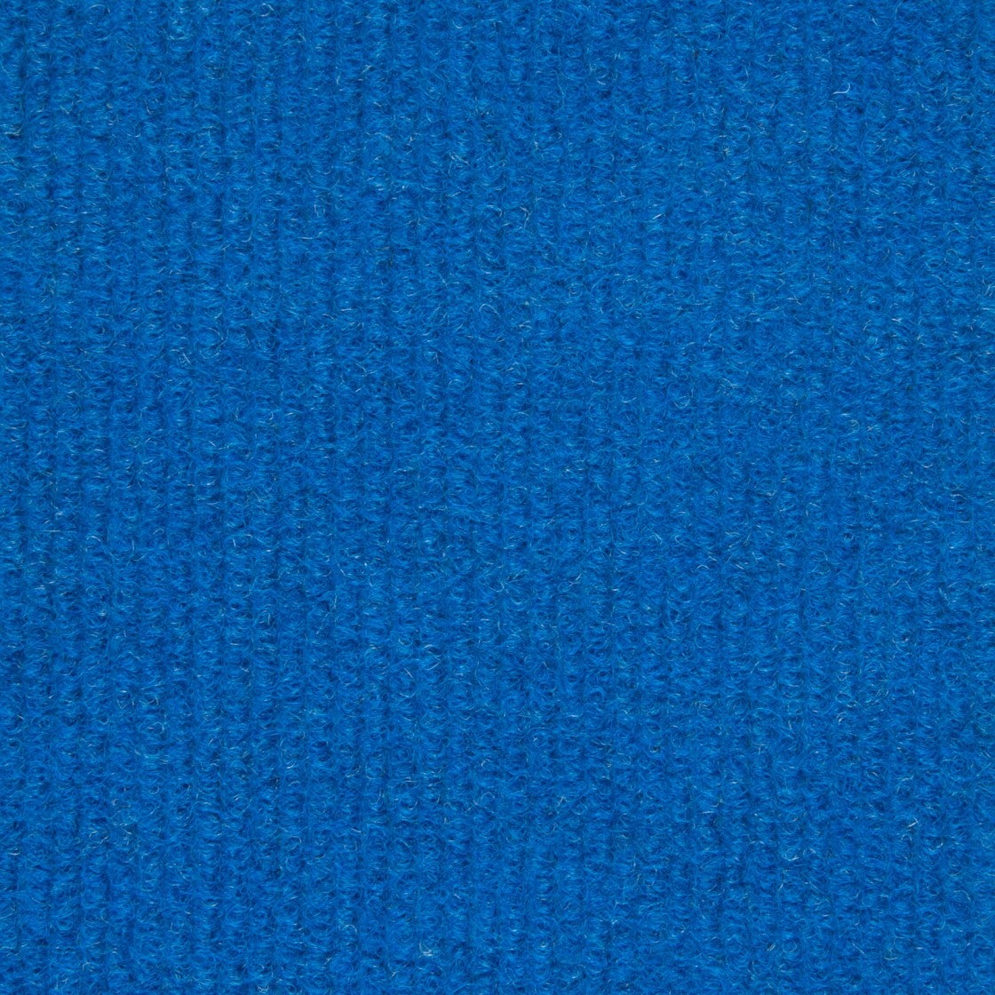 Dalle de moquette professionnelle bleu vif sans colle, Dalles de moquette autoplombantes pour bureau, Dalles de moquette modulaires en velours - 2