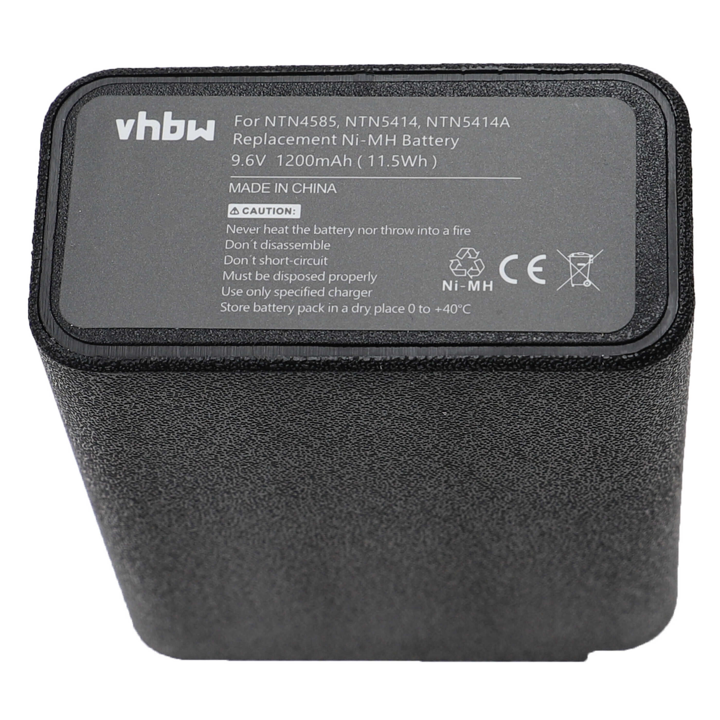 Akku für Bullard TI Commander Thermal Imager 2500mAh 9,6V NiMH