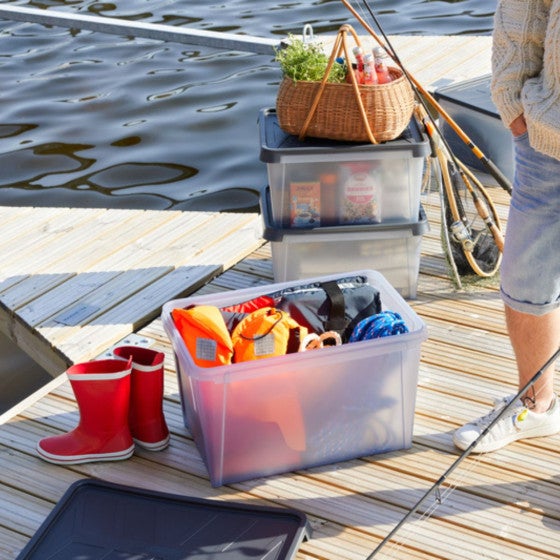 Grande Caisse de stockage Etanche Hermétique 55 litres - 5