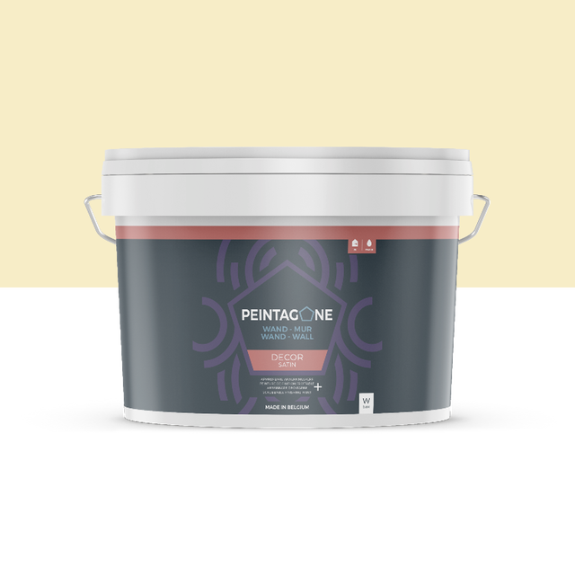 Peinture de finition lessivable pour murs intérieurs - Decor Satin, 2,5 l, Ginger Juice (PE031) - PEINTAGONE