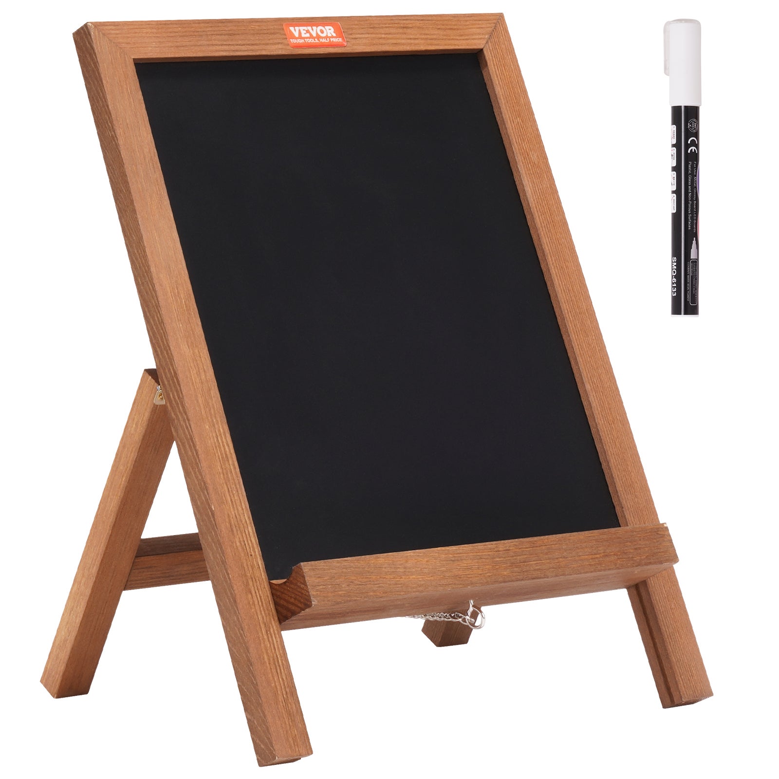 CO Mini Tableaux Ardoise Bois Noir Lot De 10 + 10 Forme Fleur - Signes Table Mariage Et Décoration Fête