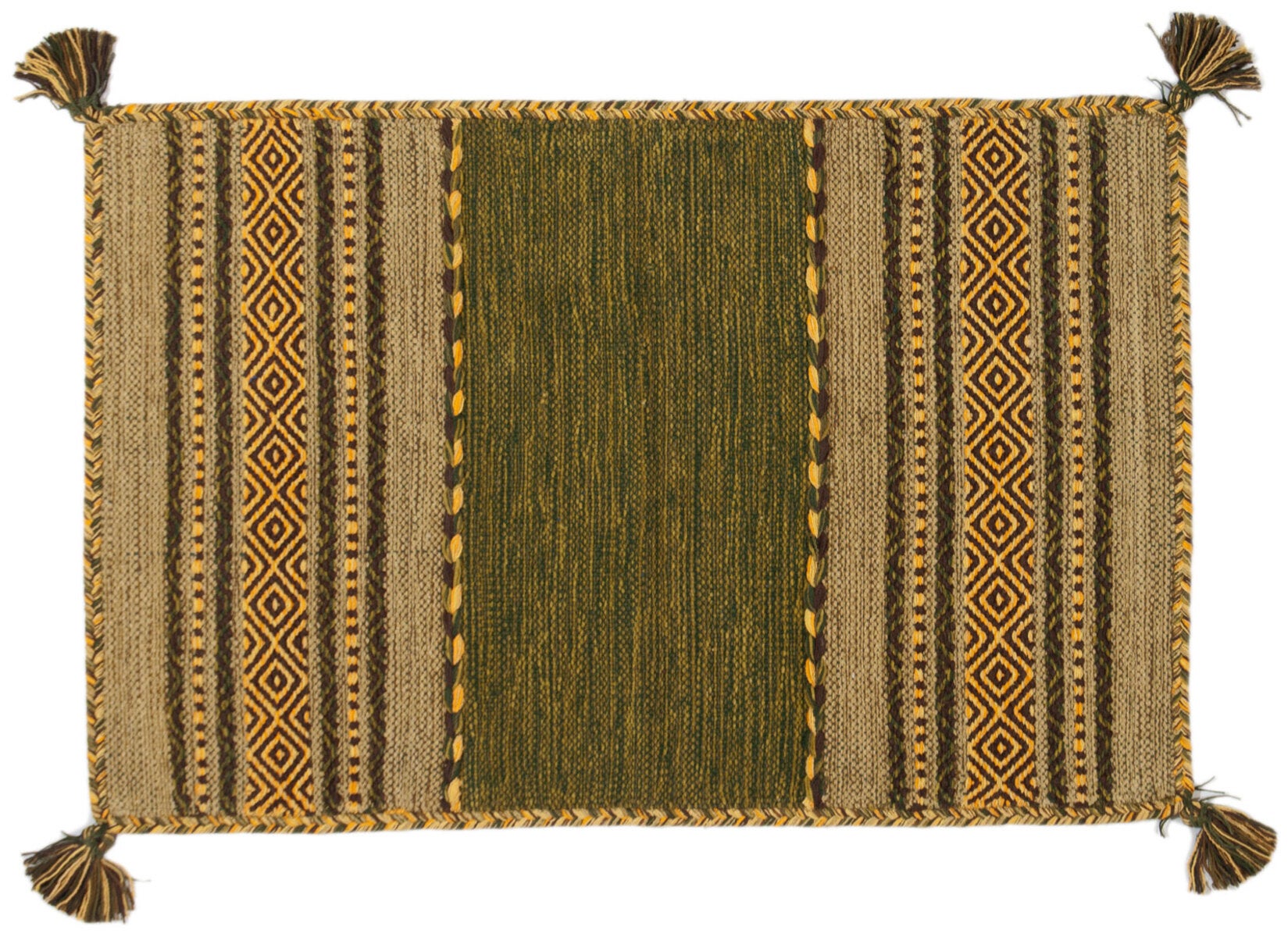 Kilim Lory tribal 100% bawełna, indyjski, ręcznie robiony 200x140 cm