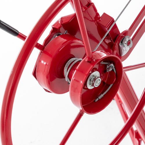 Élévateur à plaques de plâtre pour plaques de plâtre et plafonds : charge max. 68 kg, hauteur de travail 140-350 cm - 8