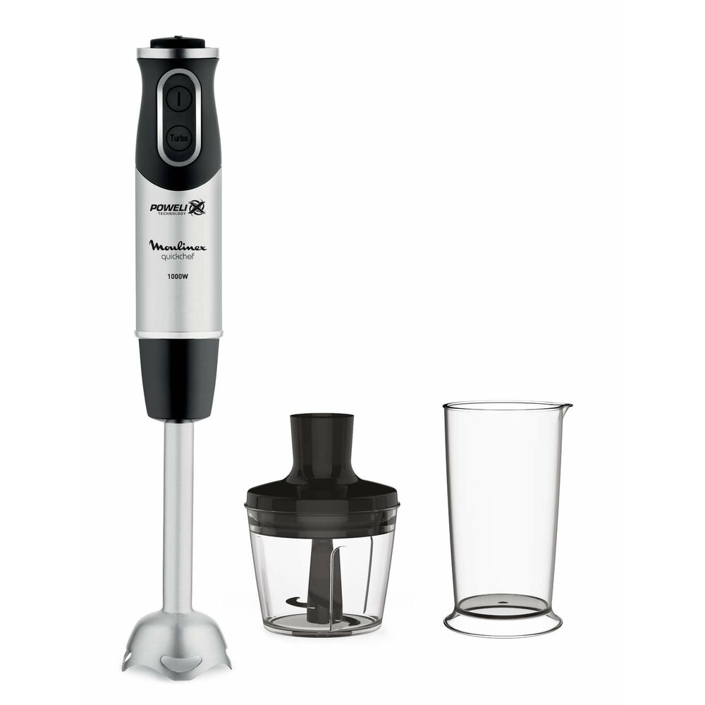 Blender ręczny Moulinex DD6578 1000 W 10 prędkości czarny i stal