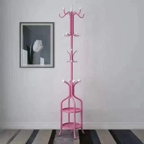 Appendiabiti ad angolo,appendiabiti da terra salvaspazio,mobili ingresso con appendiabiti con ruote,porta abiti portatile,appendiabiti angolare con cestello in metallo,Per soggiorno, camera da letto