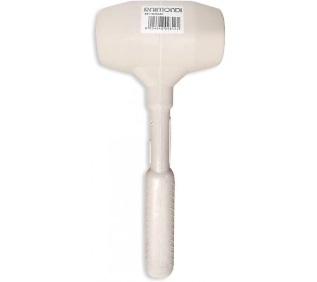 Maillet anti-rebond blanc en caoutchouc RAIMONDI - 1000 gr