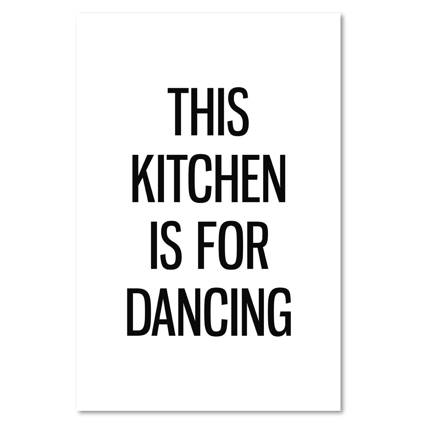 Tableau cuisine pour danser - 60 x 90 cm - 2