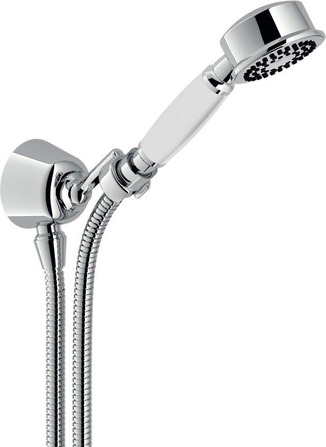 Ensemble de douche antique avec raccord d'eau chromé Nobili AD143/7CR - Chromé