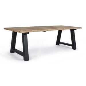 Tavolo Giardino Teak Massello 43x36x40cm - Legno Naturale Per Esterno - Foto 13