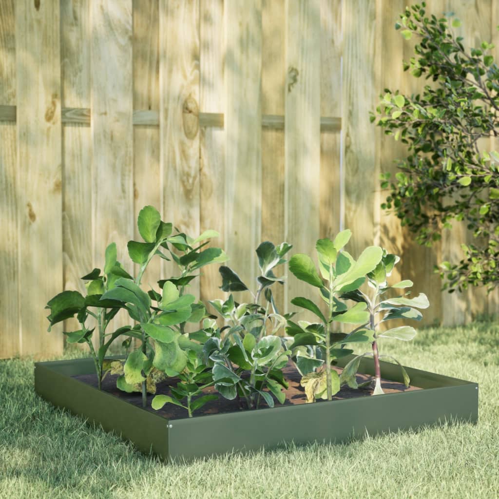 VidaXL Fioriera Da Giardino Rialzata In Legno Di Acacia – Naturale, 50x40x45 Cm, Fondo Aperto, Resistente Alle Intemperie, Per Esterno E Interno - 2