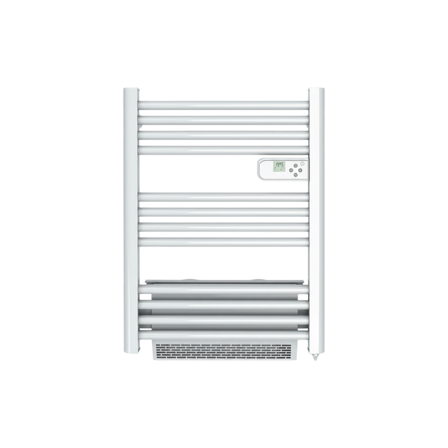 Sèche-serviettes avec Soufflerie LCD Sans fluide Blanc 1500W ,
