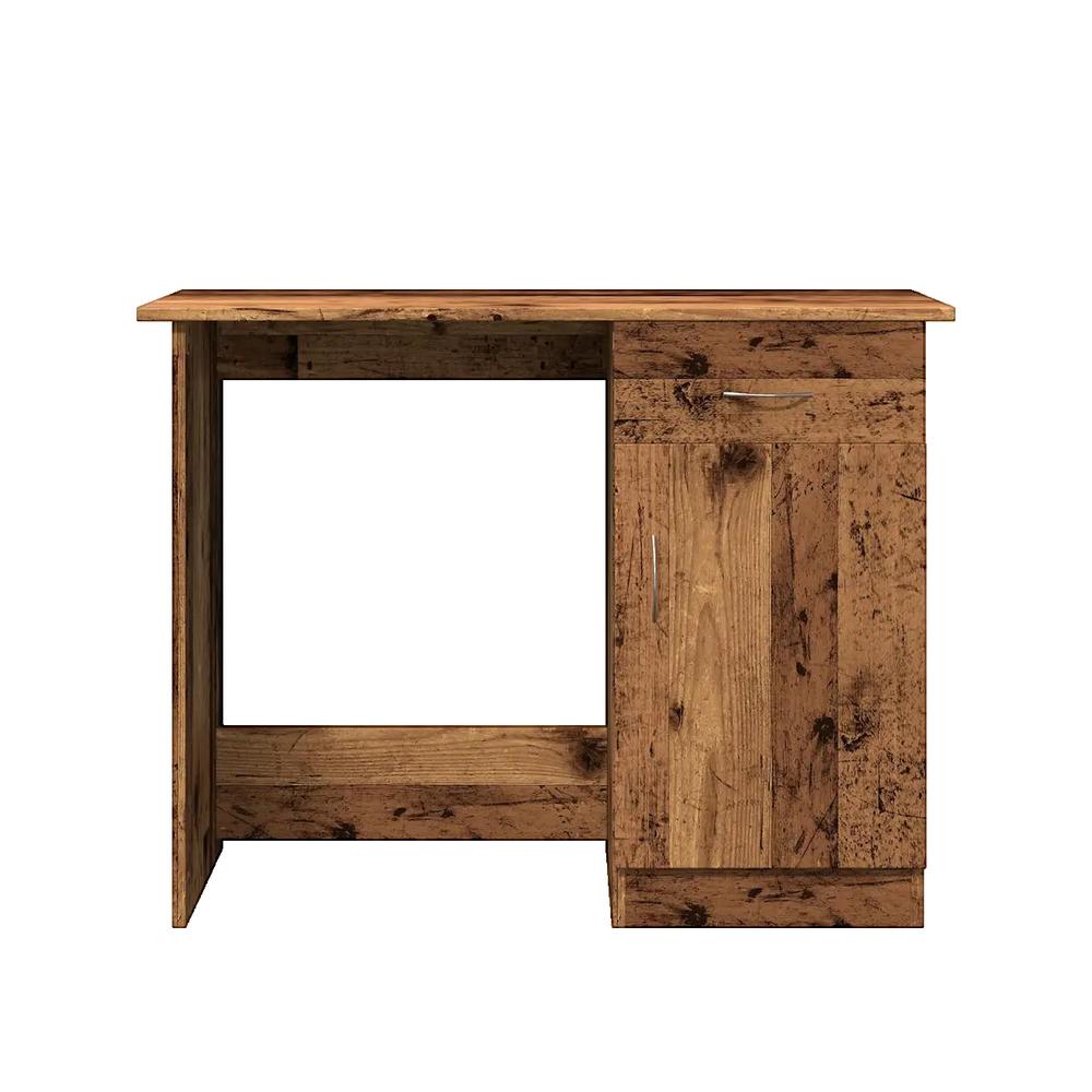 Biurko vidaXL z drewna inżynieryjnego 100x50x76 cm z szufladą