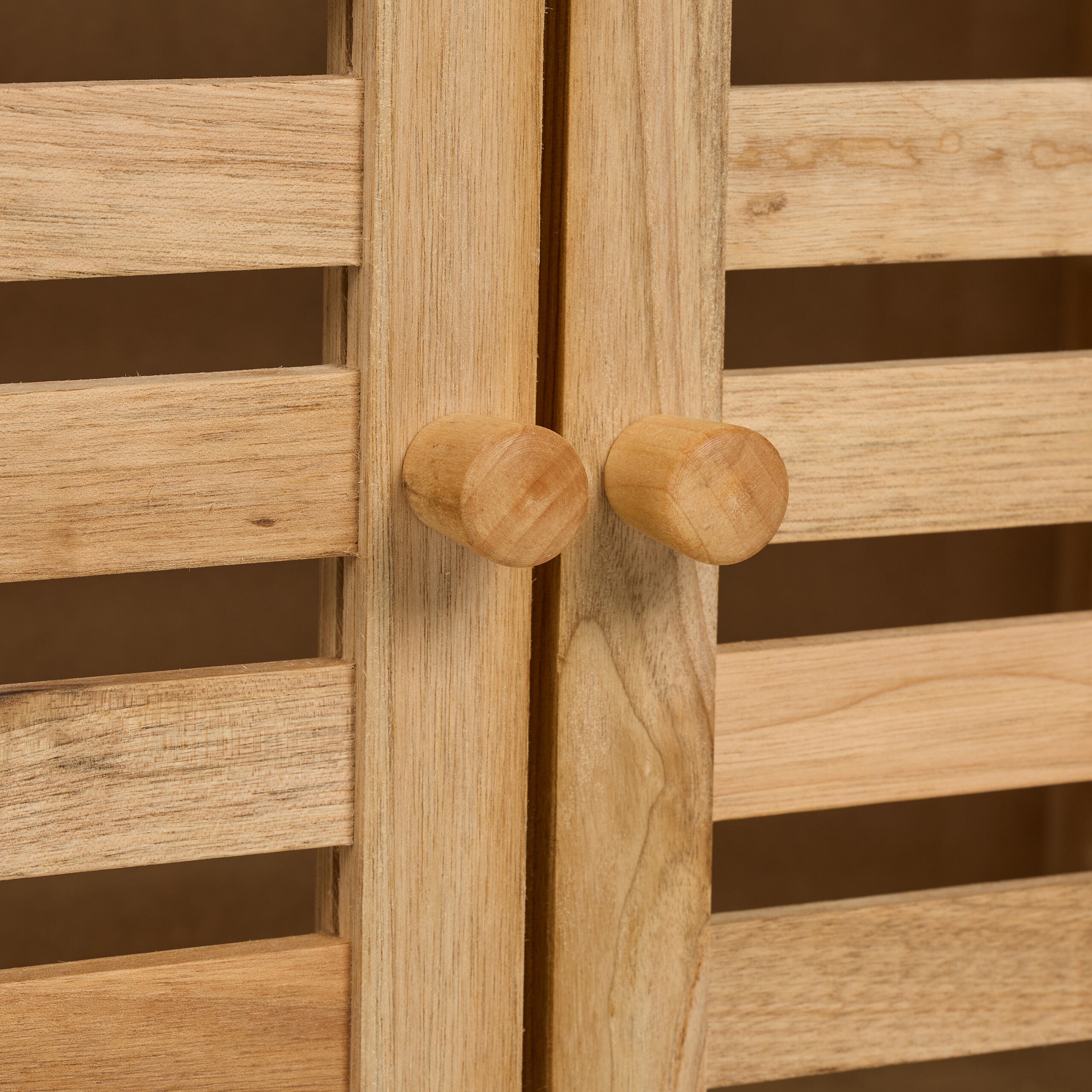 Mobile Salvaspazio per Bagno e Cucina, Scaffale in Legno Noce, 2 Ripiani, Vano con Ante, HLP 86x67,5x35,5 cm, Relaxdays - 6
