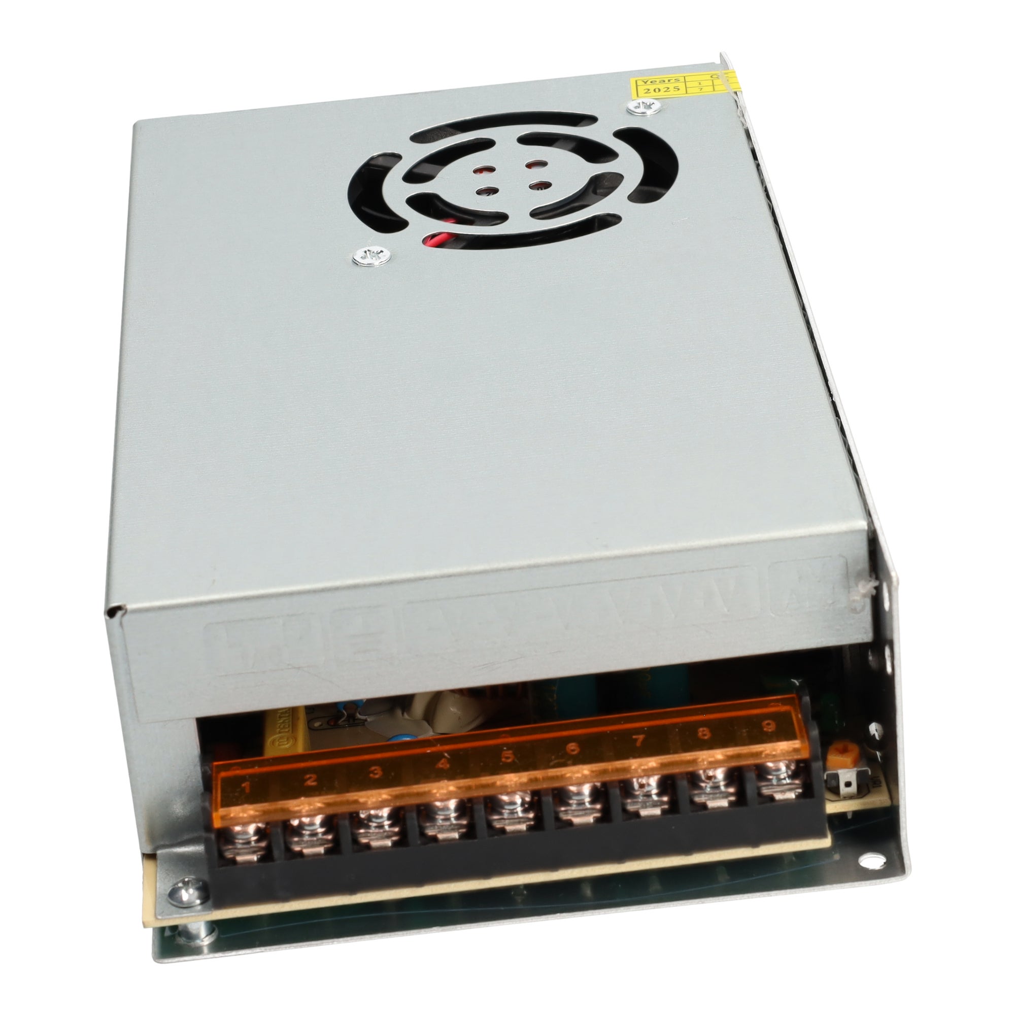 Fuente de Alimentación Transformador 110/220V AC a 24V DC 300W 12.5A, Instalación en Interior IP20