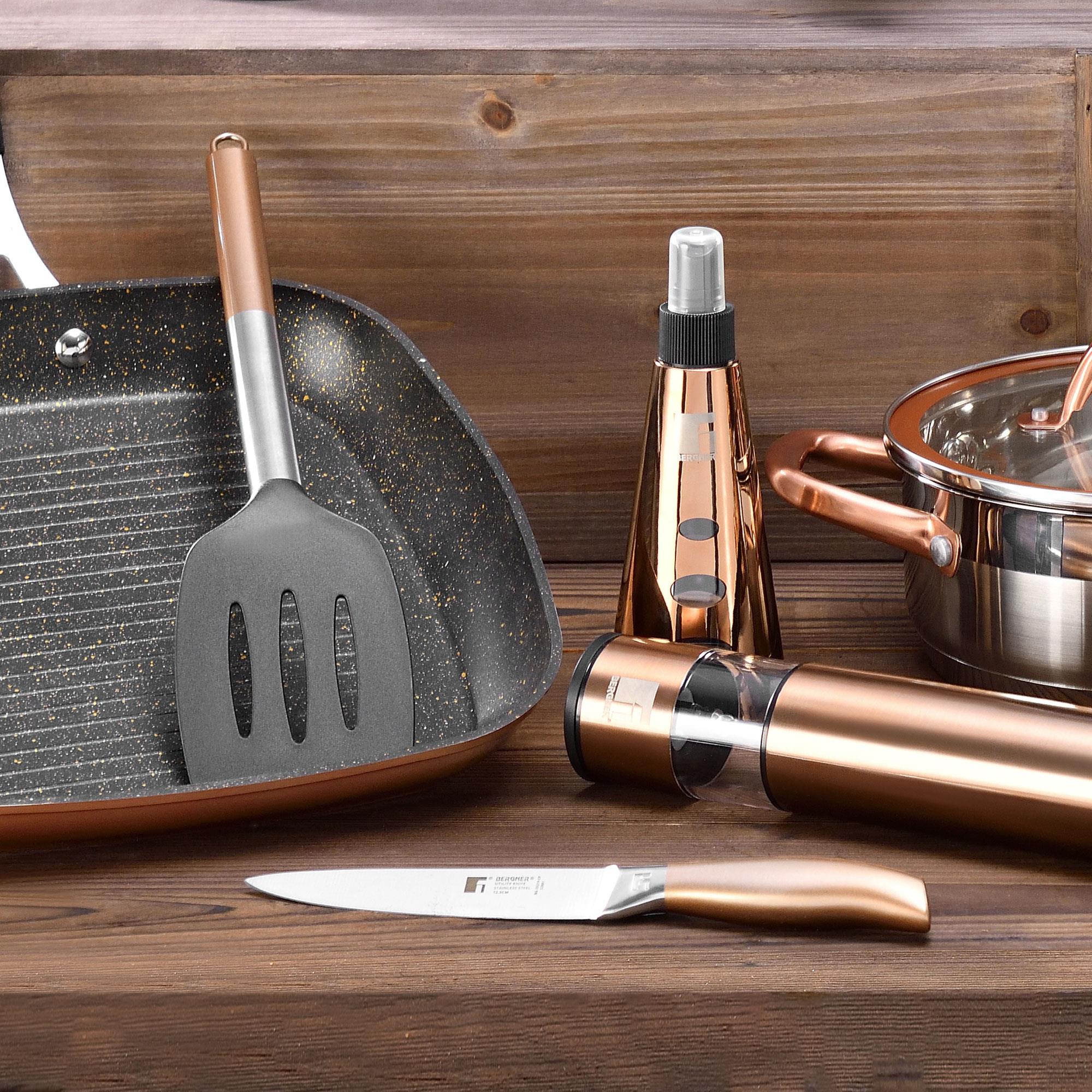 Set di pentole San Ignacio Cassel con coltelli da cucina - 7