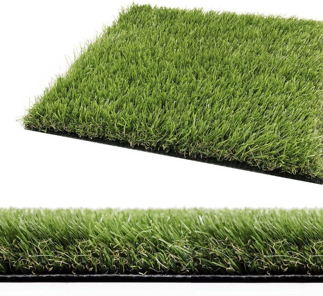 Césped Artificial Drenante 2X8 Metros Altura 30mm Hierba Sintética Verde