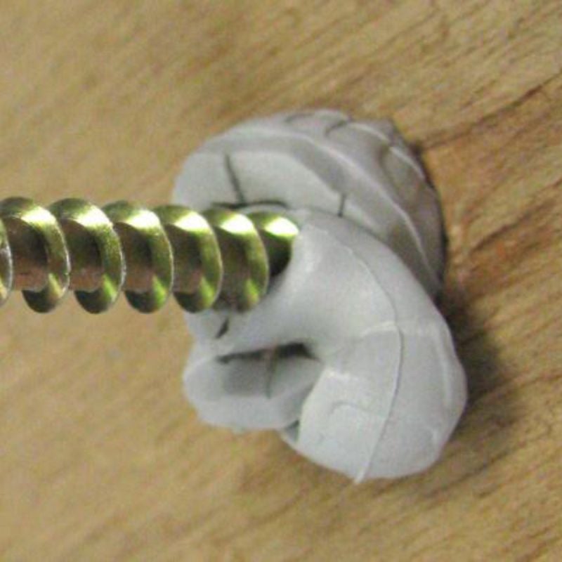 Boite de 100 chevilles polyvalentes IXE longueur 40mm X diam 8 mm - ING FIXATIONS - 2