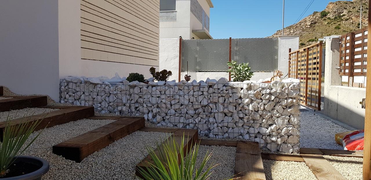 Piedra Blanca Premium Gaviones Big bag 1.000 kg. / 60-200 mm - 8