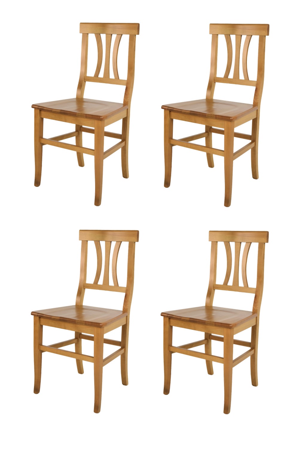 Lot De 4 Pièces De Rechange Pour Chaises En Paille Style Arte Povera – Assises Naturelles Rustiques