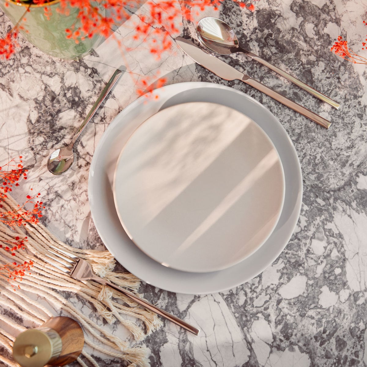 Zestaw sztućców APERI srebrne 24 szt. HOMLA