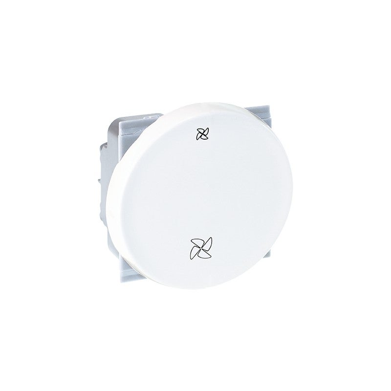 Lot De 5 Interrupteurs VMC 2 Vitesses Schneider Ovalis - Référence S260233 - Neufs En Boîte