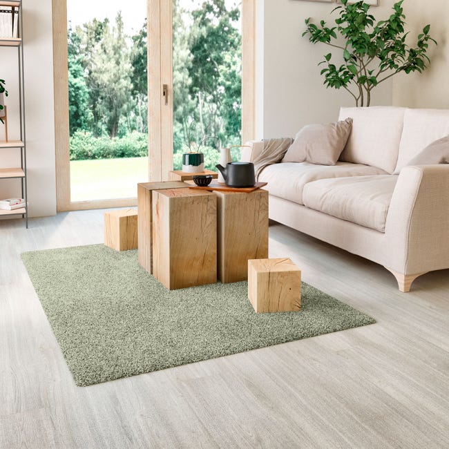 INSPIRE TONY Tappeto rettangolare verde salvia Tappeto da