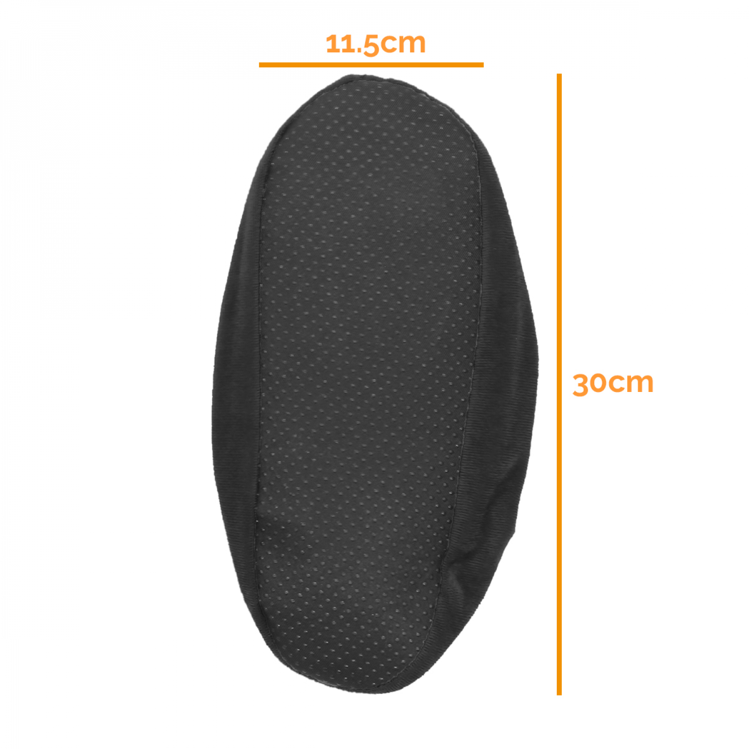 Lot de 10 paires de surchaussures lavables antidérapantes - Noir - Vivezen - 3