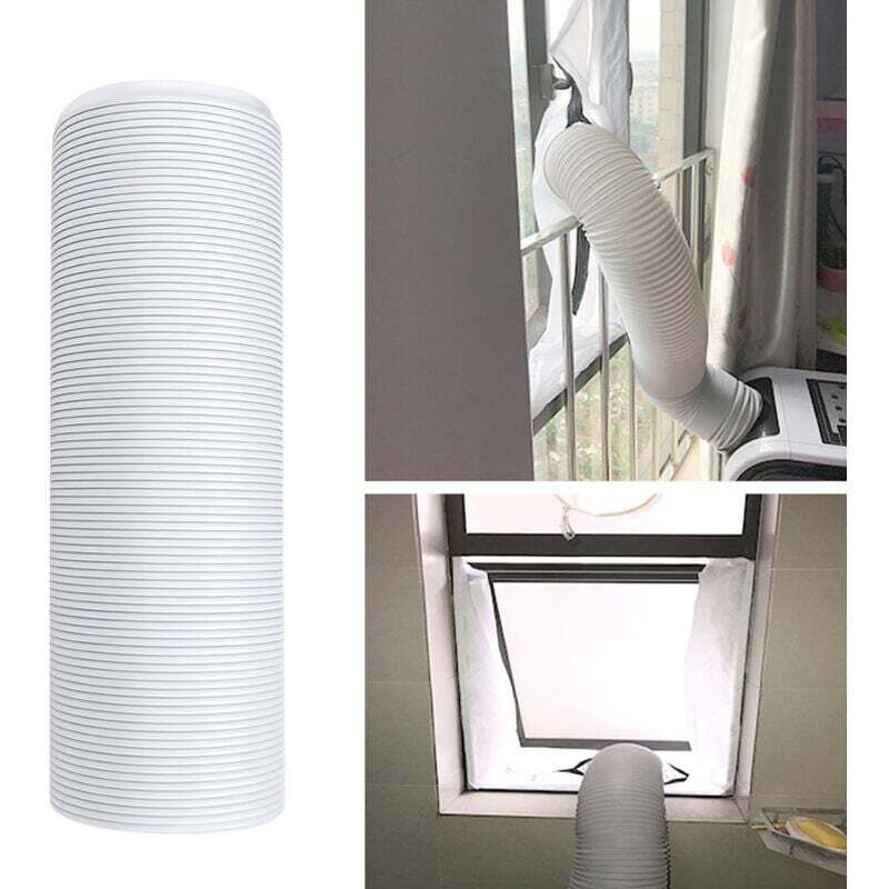 Enowelir Furtun de evacuare 1,5 m diametru 150 mm pentru aparat de aer condiționat/dezumidificator portabil