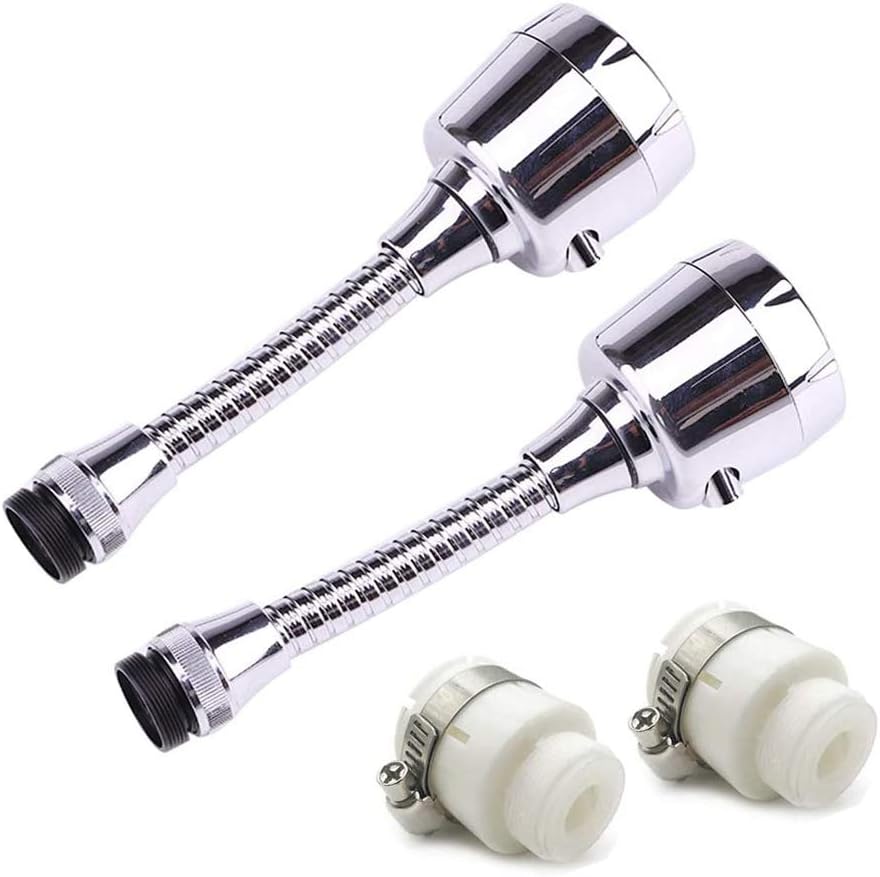 Piese de extensie pentru robinet de bucătărie, aerator pivotant, filtru de pulverizare, cap de duș, economisire a apei