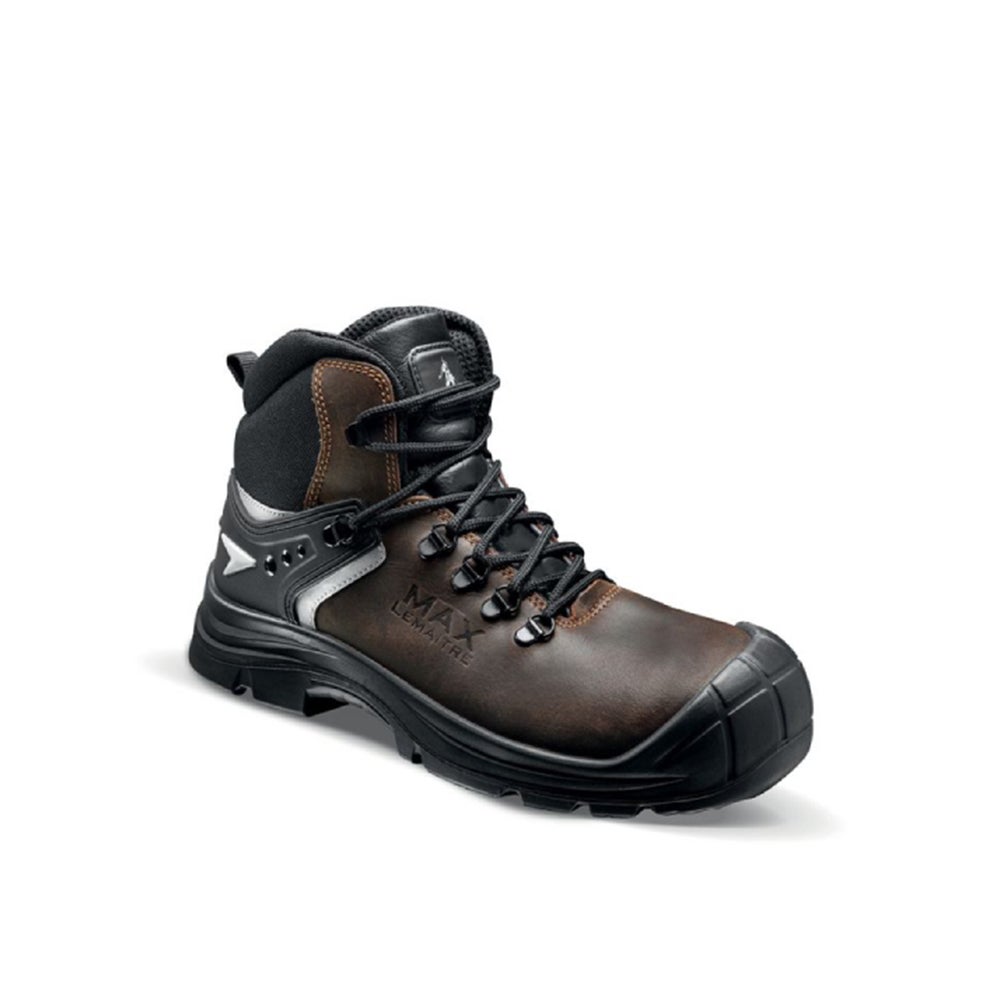 Chaussures de sécurité robustes LEMAITRE MAX UK S3 SRC Marron - Main Image