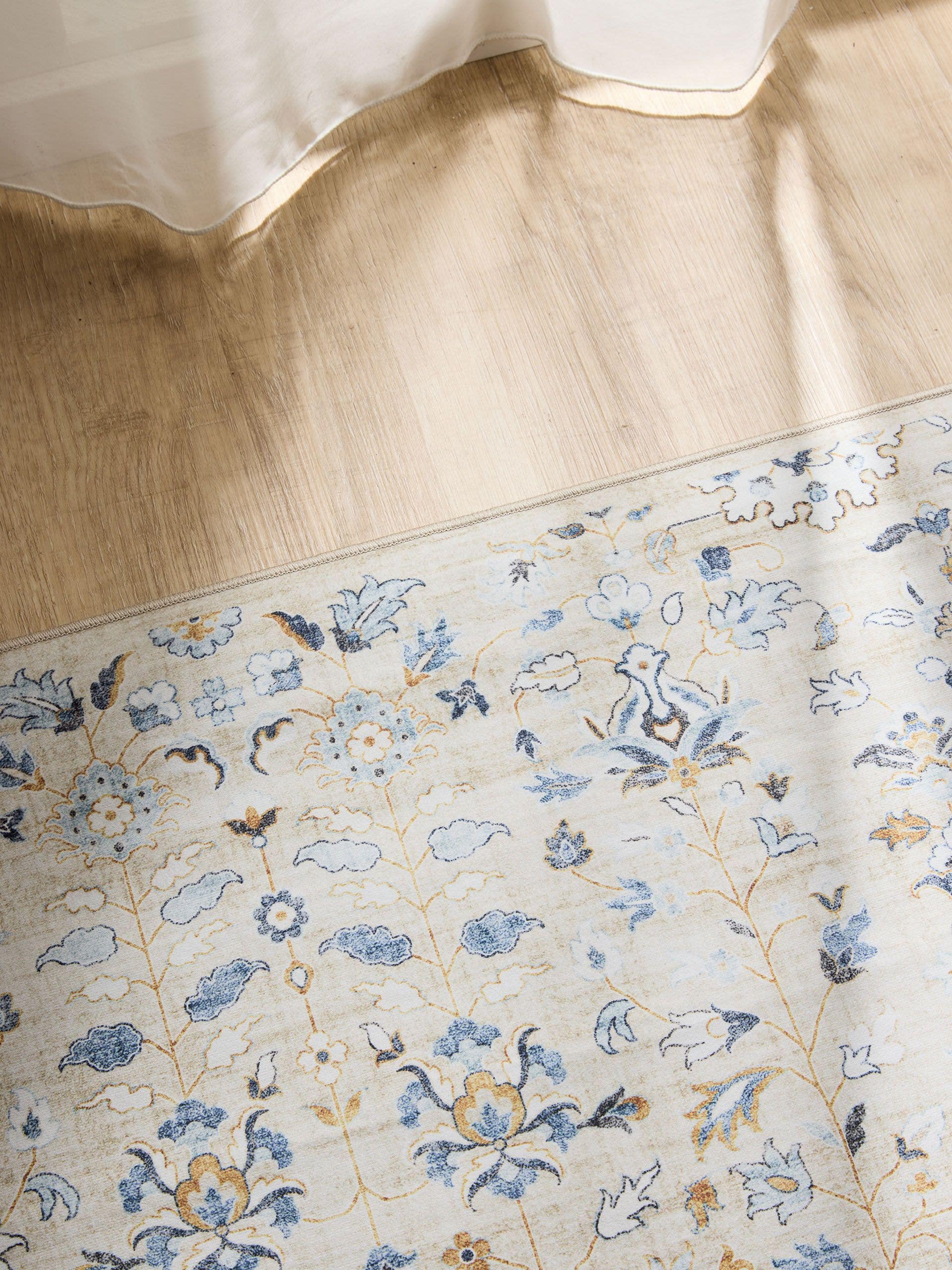 BENUTA - Tapete lavável George bege 200x300 cm - 3