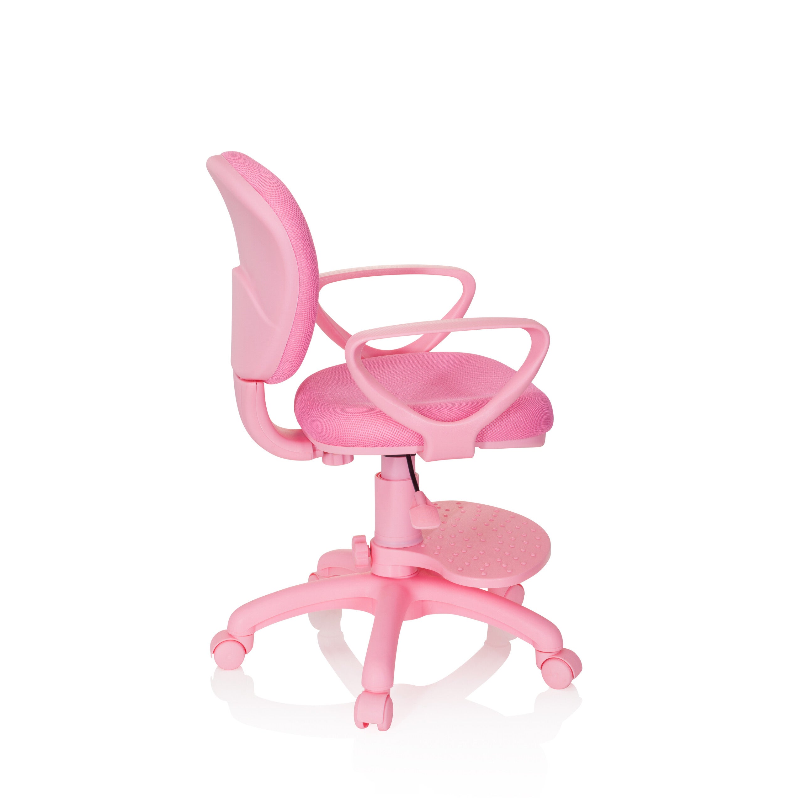Sedia per bambini / Sedia da scrivania per bambini KID COLOUR Tessuto Rosa hjh OFFICE - 6