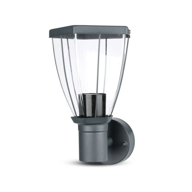Lampa ogrodowa LED z oprawką E27 (maks. 40W) ze stali nierdzewnej Kolor czarny IP44