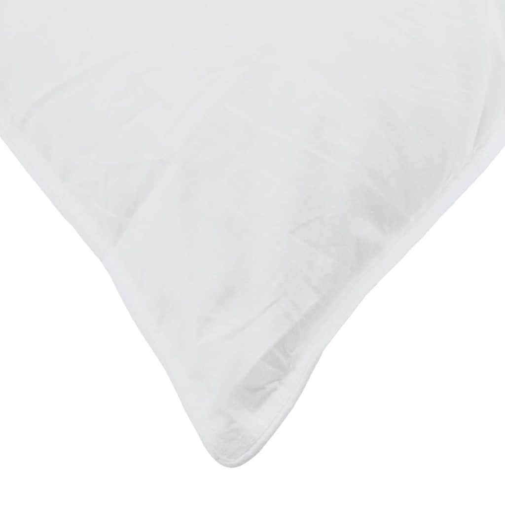Couette avec oreiller 2 pcs | Duvet Blanc 135 x 200 cm Bas - 8