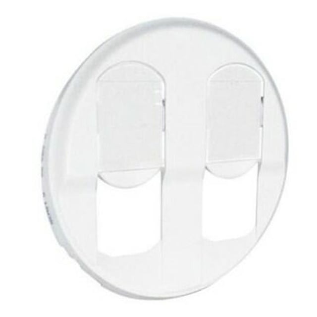 Enjoliveur Prise RJ45 double - blanc