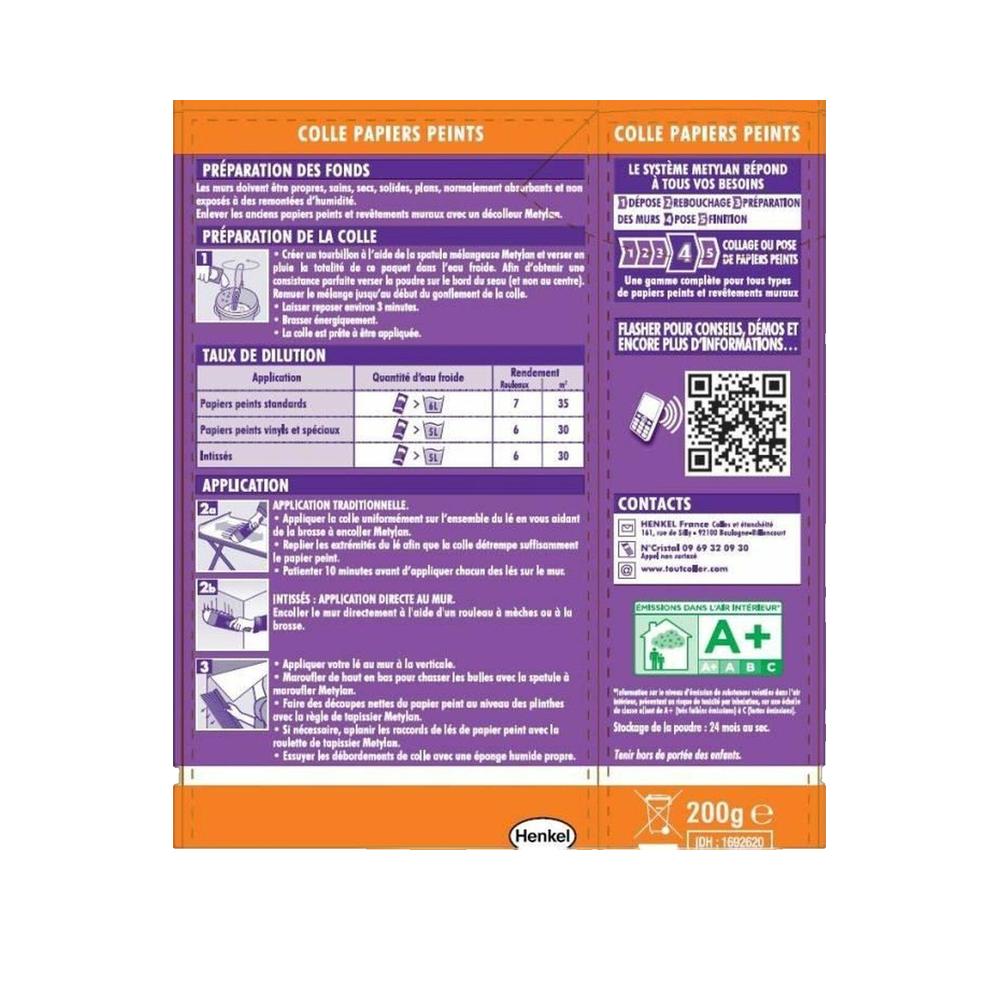 Colle papiers peints max METYLAN - 2