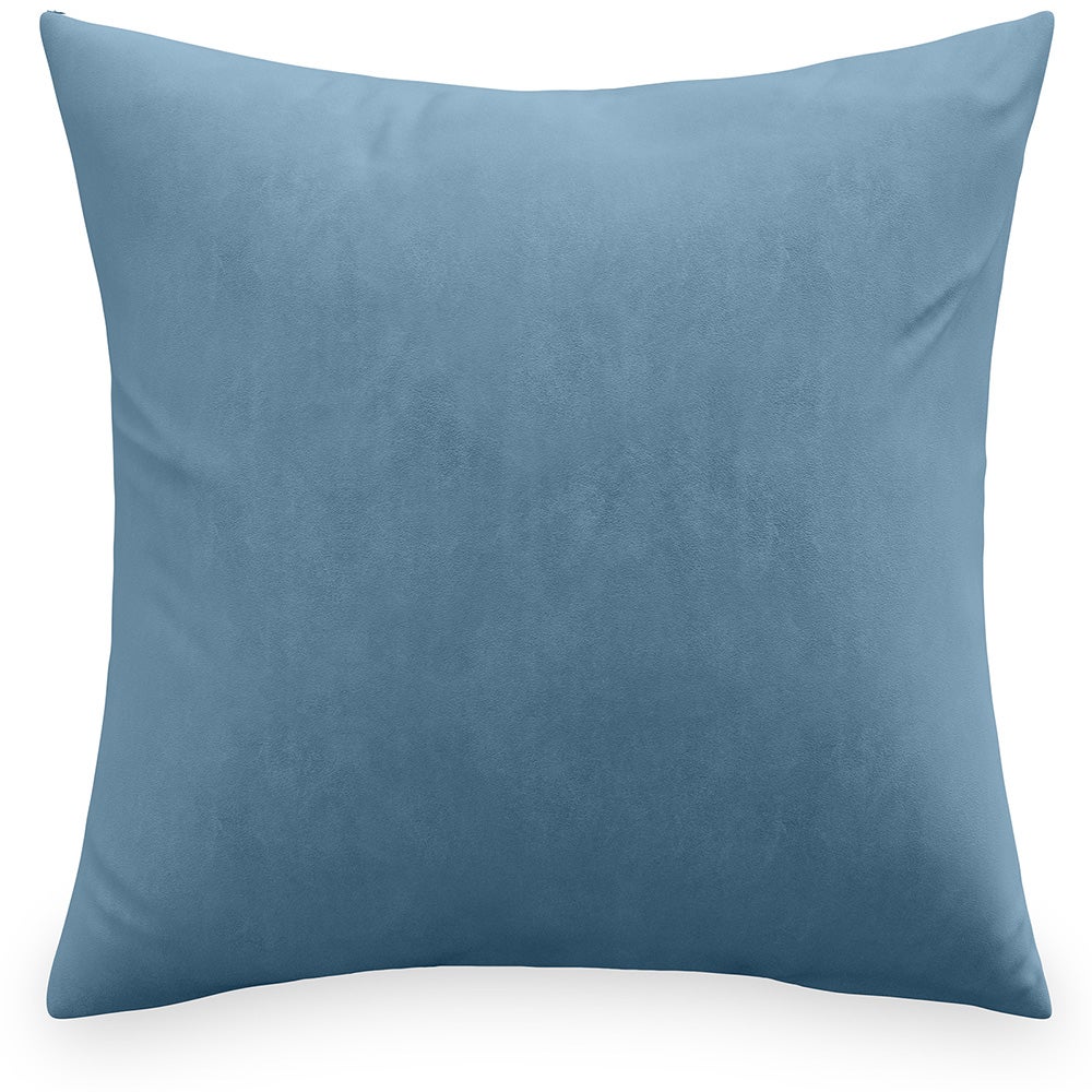 Alerfa Federa Per Cuscino 50x50 Cm - Velluto Tagliato A Righe Con Diamanti - Arancione - Solo Fodera - 2