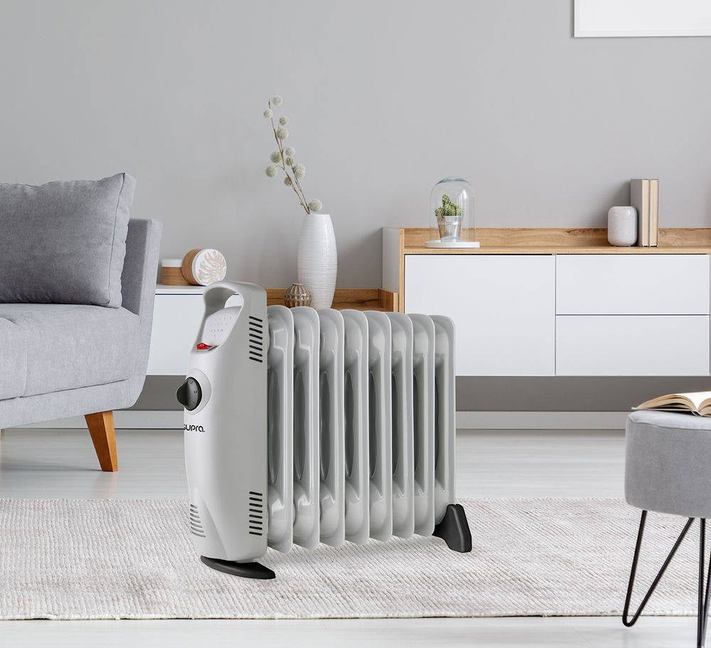 MINI RADIATEUR A BAIN D'HUILE SUPRA - OLIABLANC1000 - 4