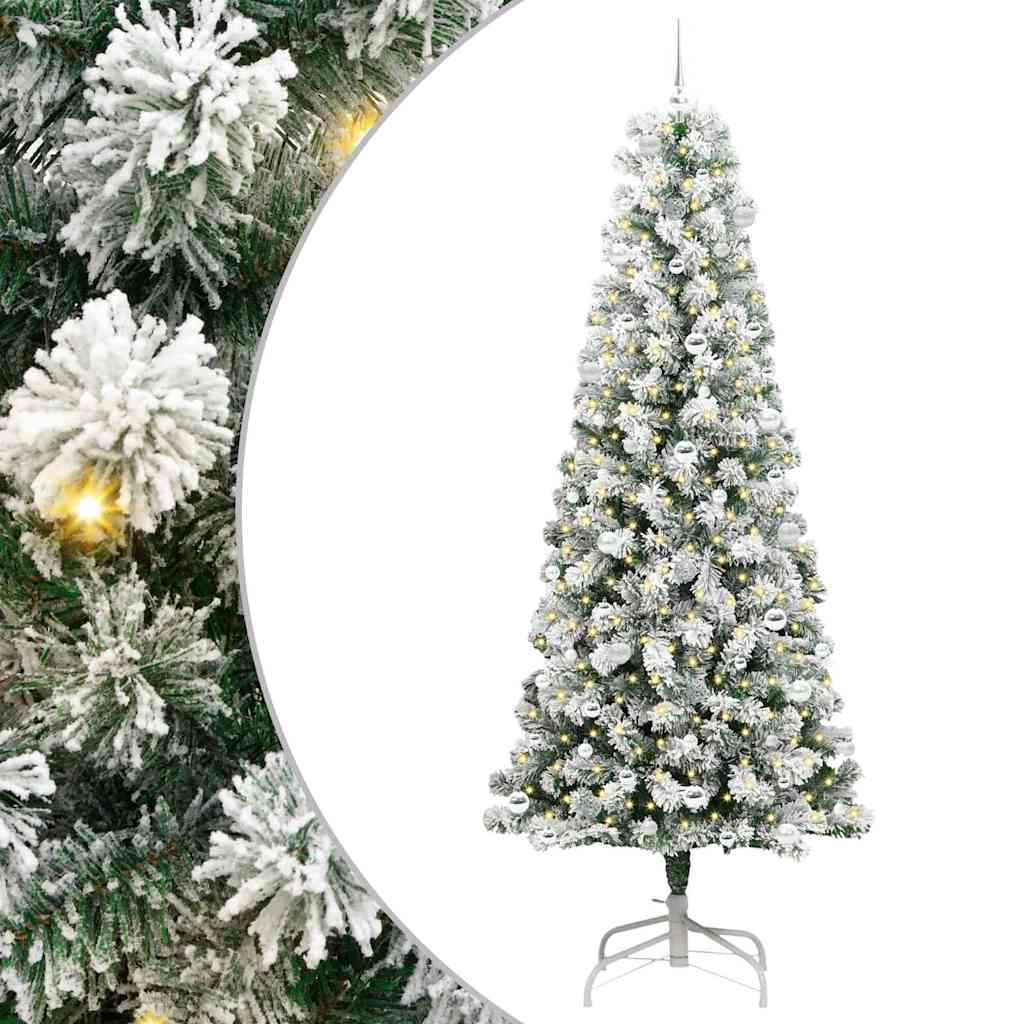 Sztuczna choinka z zawiasami Ze LED Lights 240 cm PVC