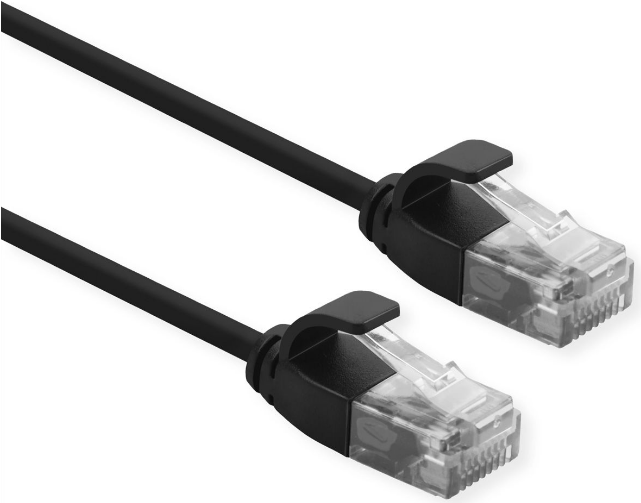 Cavo Ethernet Cat.6A UTP Sottile 0,15 M – RJ45 Bianco LSOH Per Data Center - 3