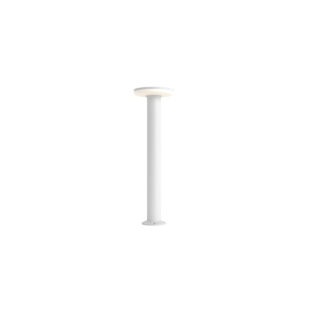 Mac Floor XL Biały 3000K - 12W IP65 60cm wysoki zewnętrzny słupek oświetleniowy LED w aluminium - Downlight - Beneito &amp; Faure
