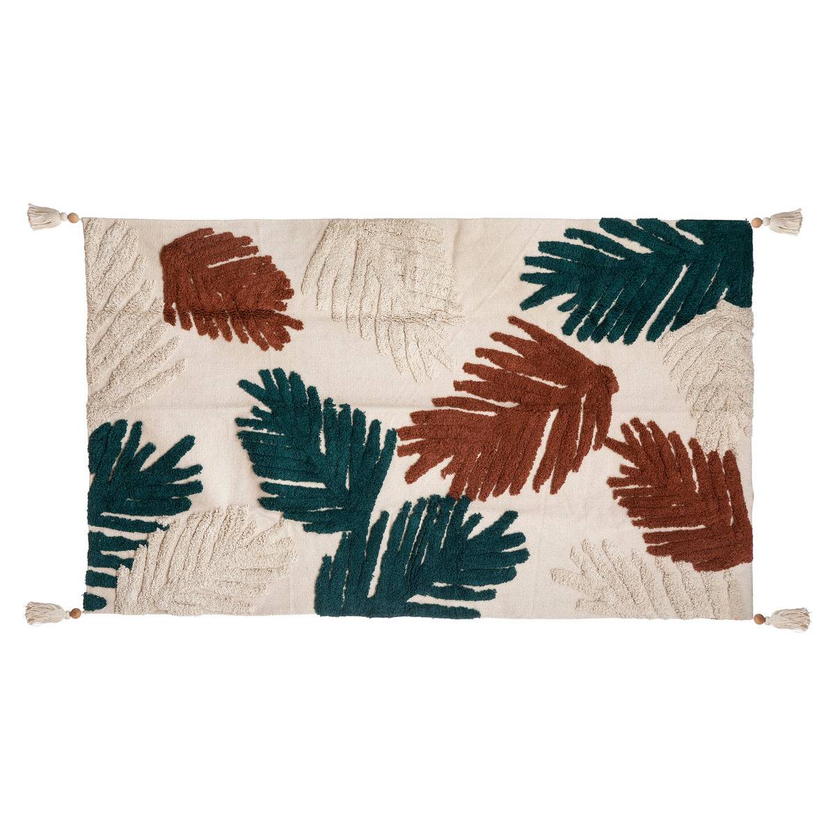 Alfombra ali - algodón empenachado - 150x90 cm - atmosphera créateur d'intérieur