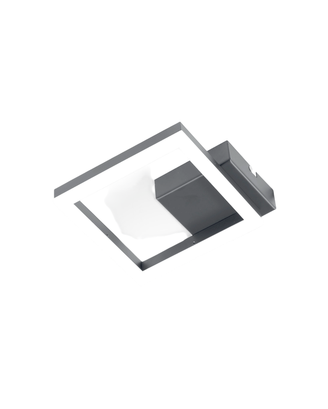 BARD nowoczesna lampa sufitowa LED 11W antracytowa 3394-24-282 Fabas Luce