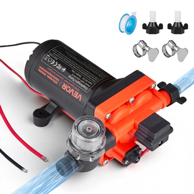 POMPA 12 VOLTS AD IMMERSIONE MODELLO REICH DA 19 LITRI AL MINUTO DA 1,4 BAR