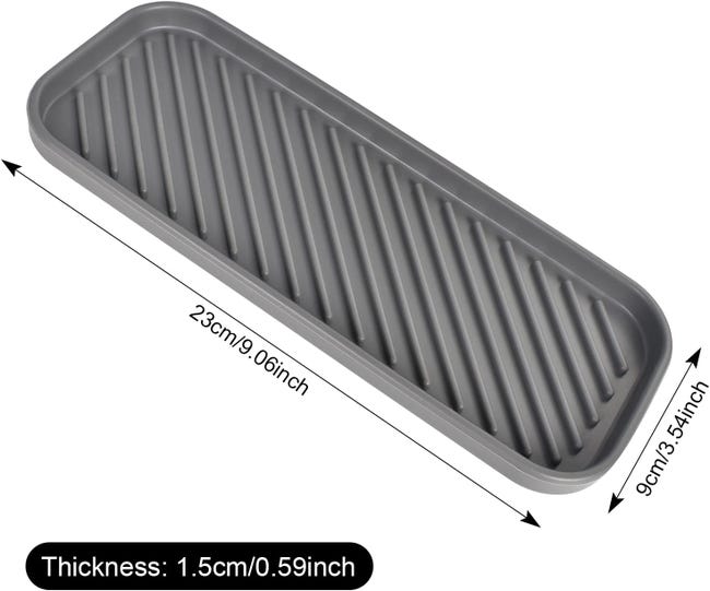Portasapone Liquido Bagno Topsky Set Di 2 Portasapone In Silicone Con Drenaggio Autosvuotante, Portasapone Nero, Portasaponetta, Ideale Per Bagno, Cucina E Doccia (Nero Porta Sapone Portasapone Liquido Bagno Topsky Set Di 2 Portasapone In Silicone Con Drenaggio Autosvuotante, Portasapone Nero, Portasaponetta, Ideale Per Bagno, Cucina E Doccia (Nero Porta Sapone