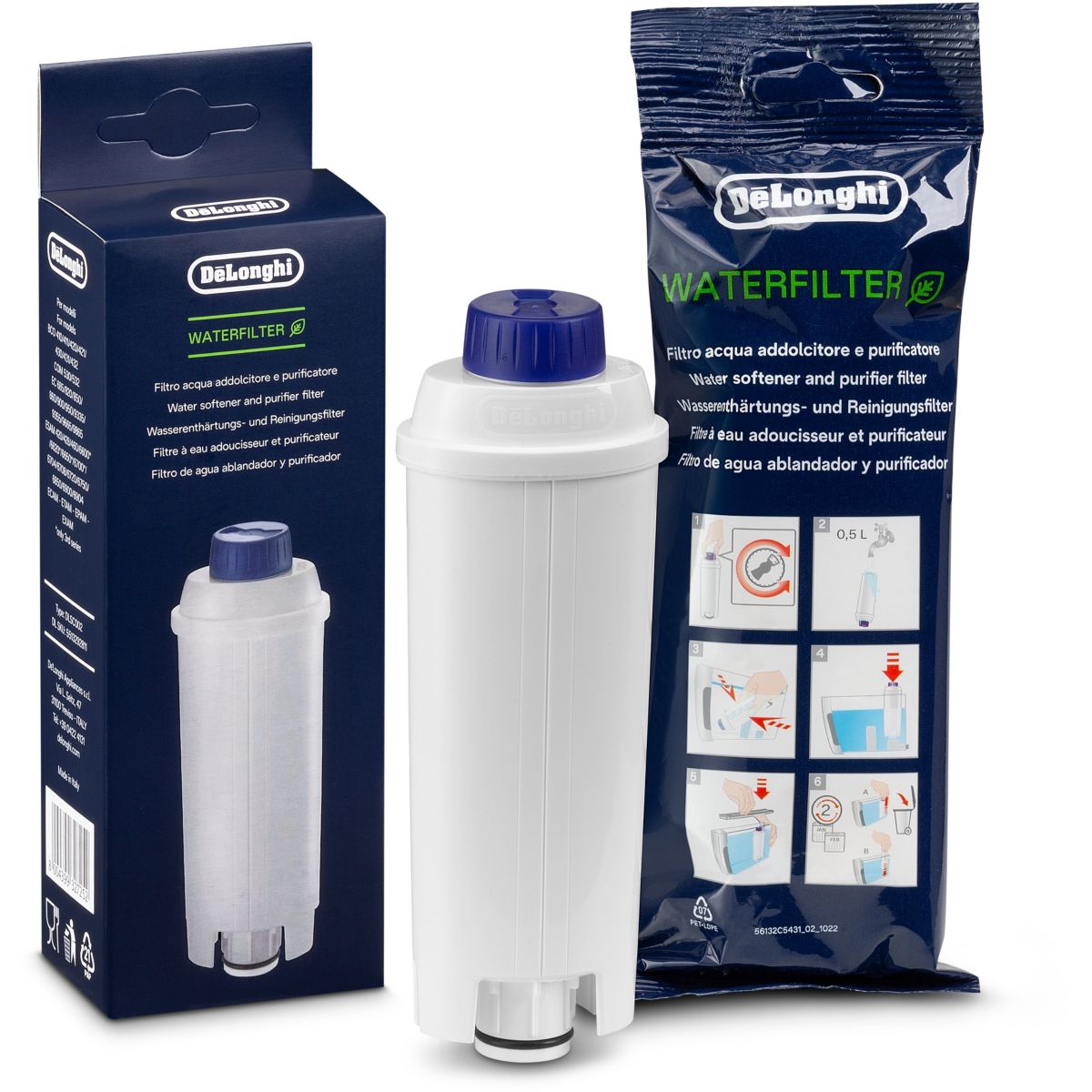Delonghi Filtro De Agua De'longhi Water Filter Para Cafetera - Imagen 10