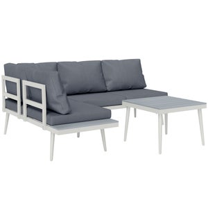 Outsunny Set 2 Pzi Lettini Spiaggia Pieghevoli Schienale Regolabile